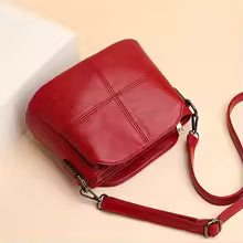 Women's Bags Retro Design Crossbody Bag Trend Quality PU Leather Bucket Shoulder Bags Small Handbags for Women
