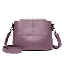 Women's Bags Retro Design Crossbody Bag Trend Quality PU Leather Bucket Shoulder Bags Small Handbags for Women