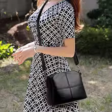 Women's Bags Retro Design Crossbody Bag Trend Quality PU Leather Bucket Shoulder Bags Small Handbags for Women