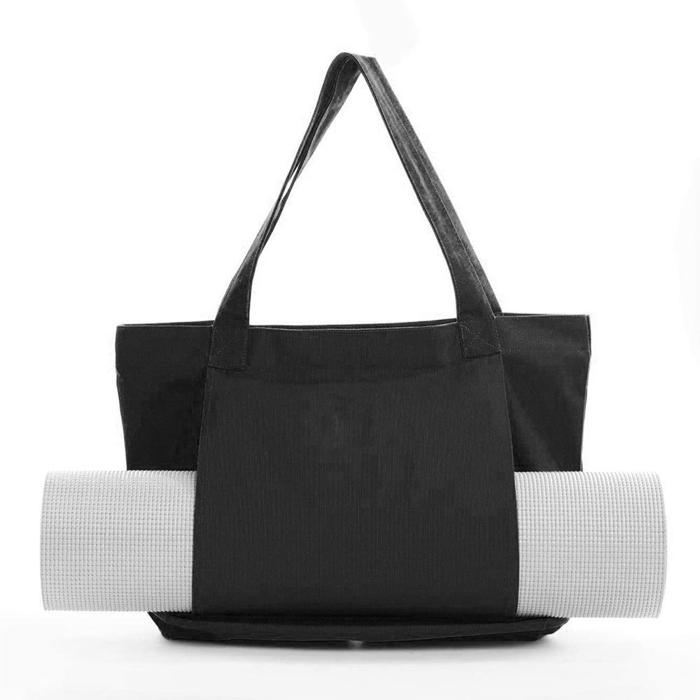 Womens Yoga Canvas Organizer Large Capacity  Can Be Carried On The Shoulder Or Held In Hand